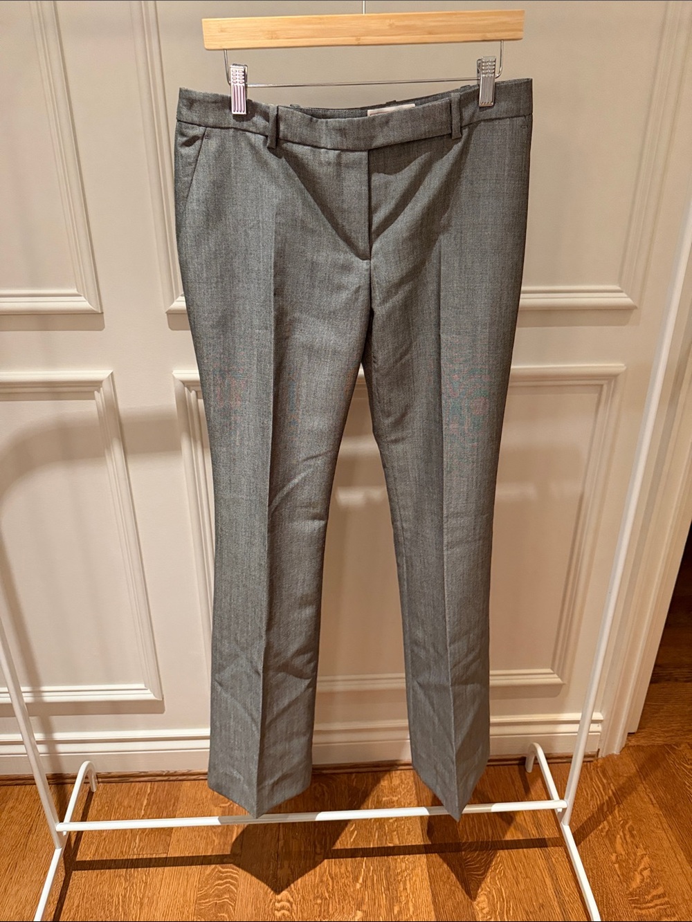 Alexander McQueen Tailored Gray Wool Trousers - Italian Size 44